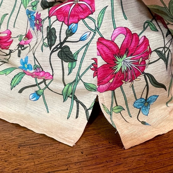 Vintage Floral Pale Gold Jacket - Picture 8 of 10